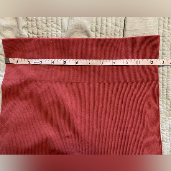 Ardene Terracotta Ribbed Leggings Size Medium - Picture 5 of 7